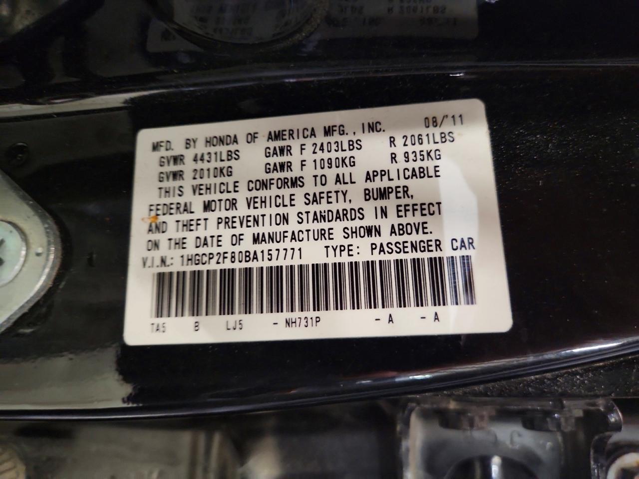 Honda Accord Exl