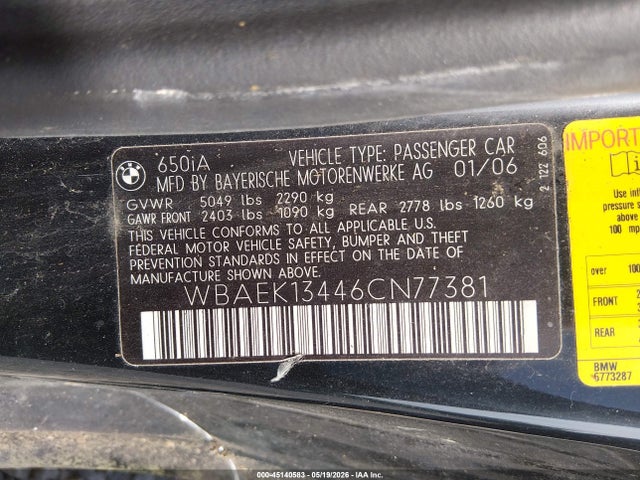 BMW 6 Series