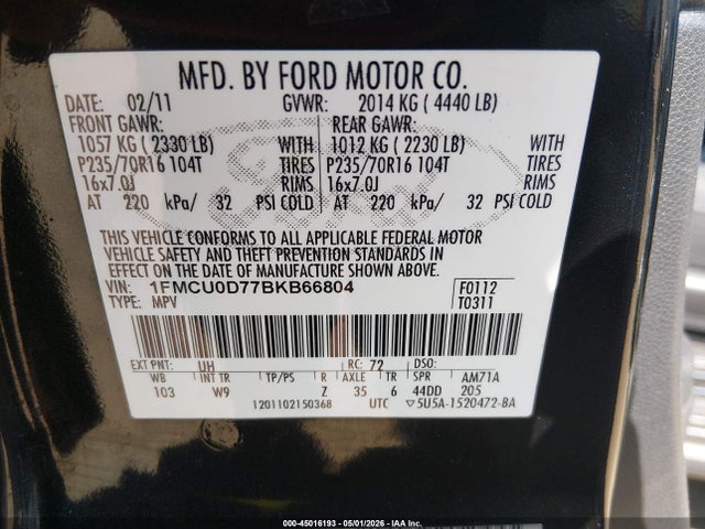 Ford Escape Xlt