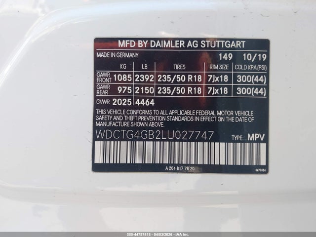 Mercedes-Benz GLA 4matic