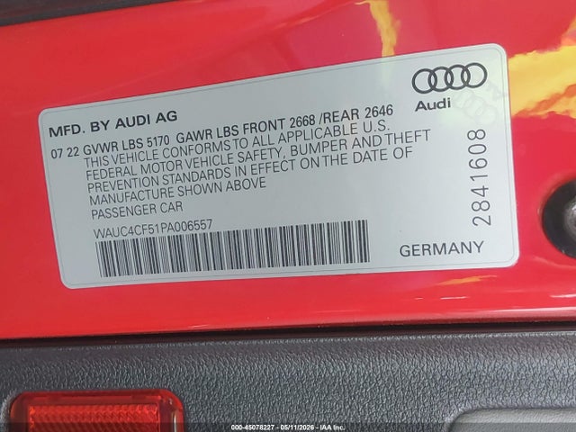 Audi S5 Premium Plus Tfsi Quattro Tiptronic