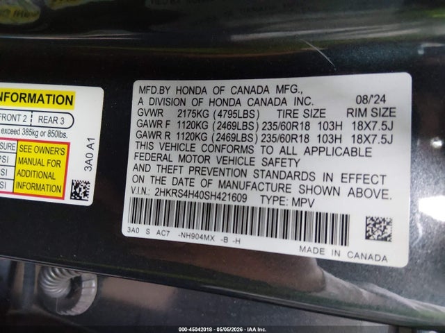 Honda CR-V Ex Awd