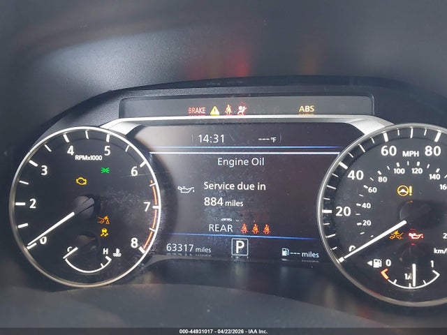 Nissan Altima Sv Fwd