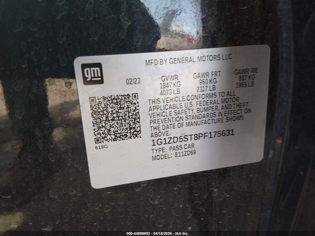 Chevrolet Malibu Fwd 1lt