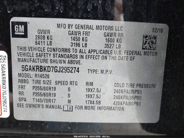 Buick Enclave Leather