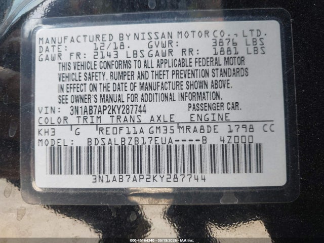 Nissan Sentra S