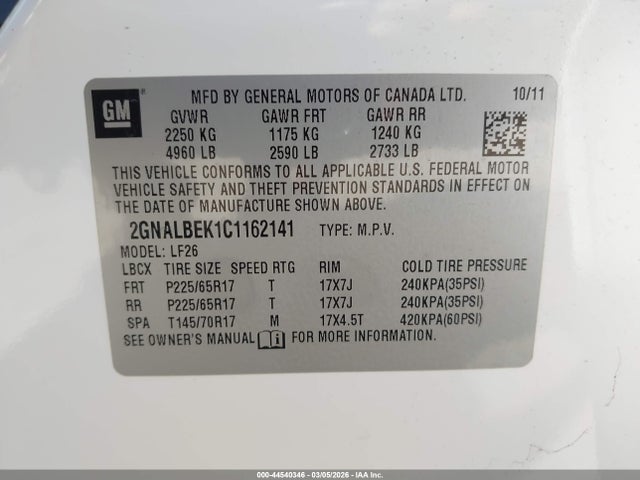 Chevrolet Equinox Ls