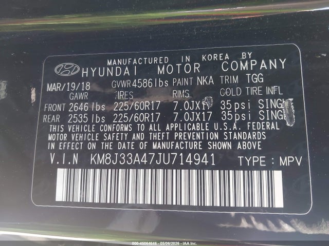 Hyundai TUCSON Sel