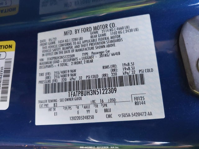Ford Mustang Ecoboost Premium