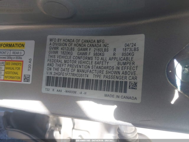 Honda Civic Ex