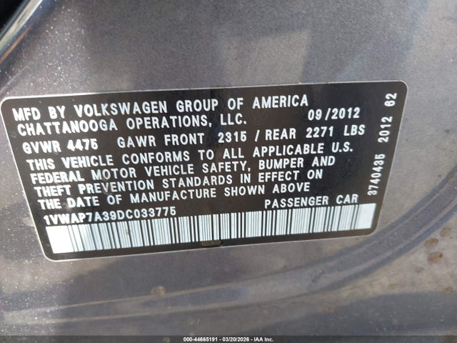 Volkswagen Passat S