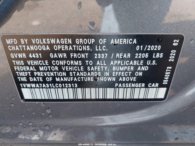 Volkswagen Passat 2.0t Se