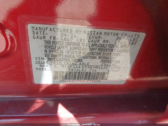 Nissan Versa