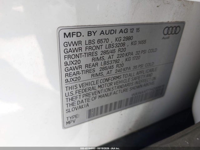 Audi Q7 3.0t Premium