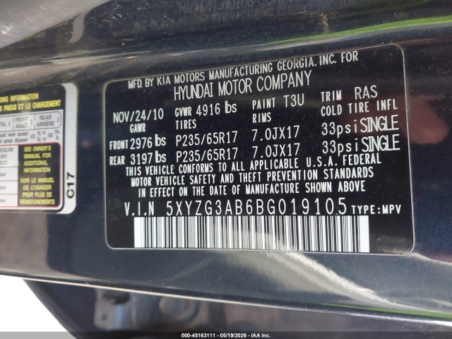 Hyundai SANTA FE Gls