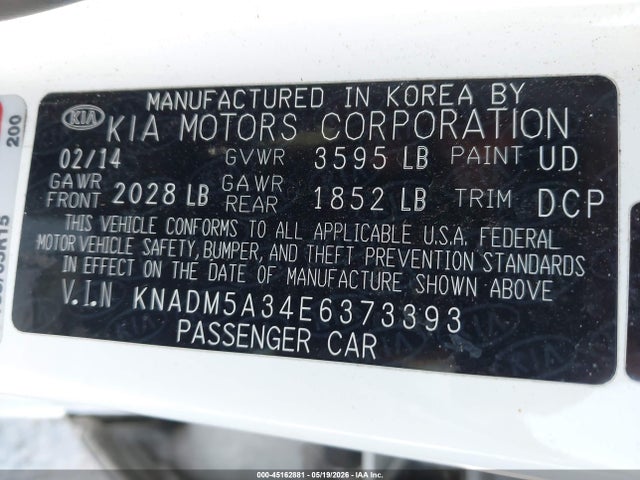 Kia Rio Lx