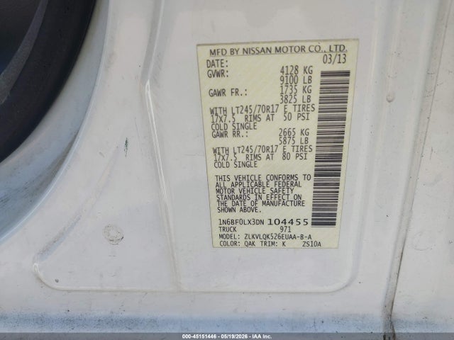 Nissan Nv S V6