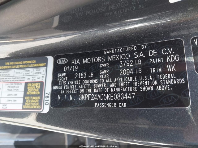 Kia Forte Lxs