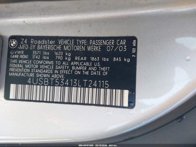 BMW Z Series 3.0i