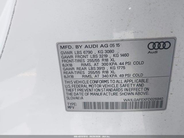 Audi Q7 3.0t Premium