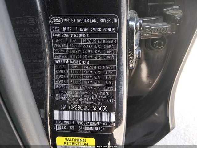 Land Rover Discovery Se