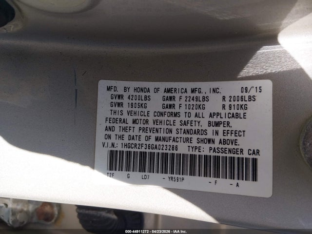 Honda Accord Lx