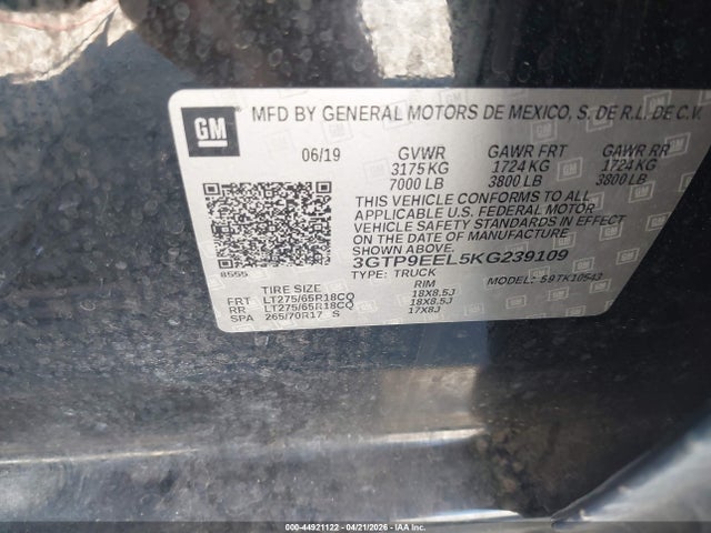 GMC Sierra 1500 At4