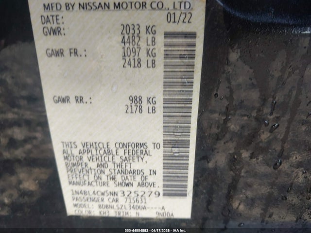 Nissan Altima Sr Intelligent Awd
