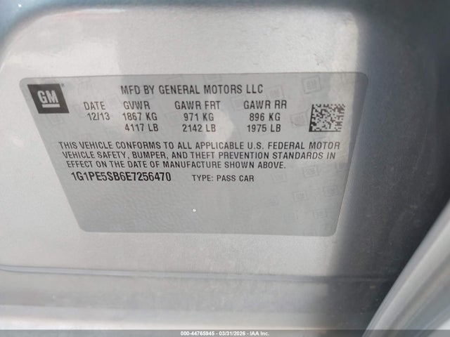 Chevrolet Cruze 2lt Auto