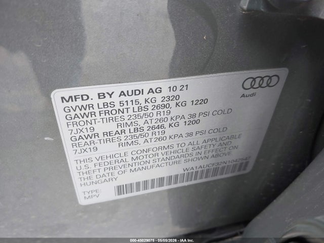 Audi Q3 Premium 40 Tfsi Quattro Tiptronic