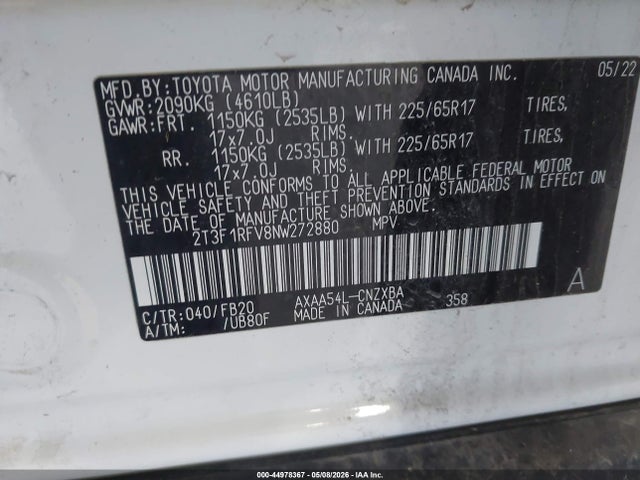 Toyota RAV4 Le