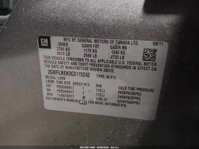 Chevrolet Equinox 2lt