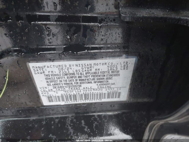 Nissan Sentra Sv