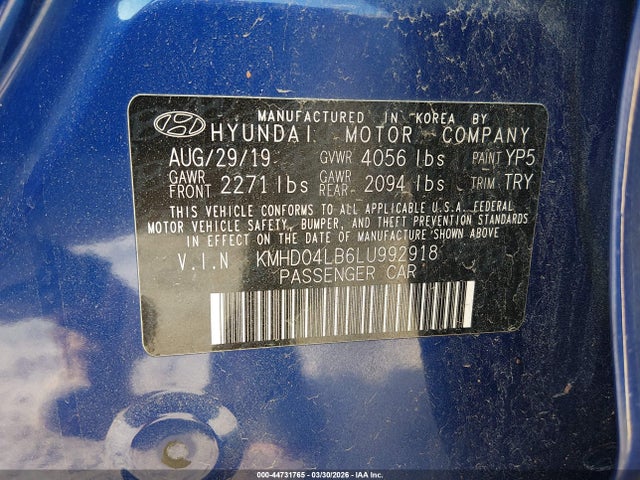 Hyundai ELANTRA Sport