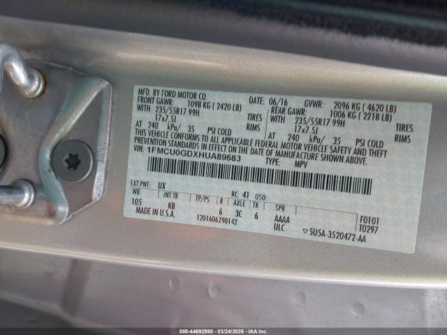 Ford Escape Se