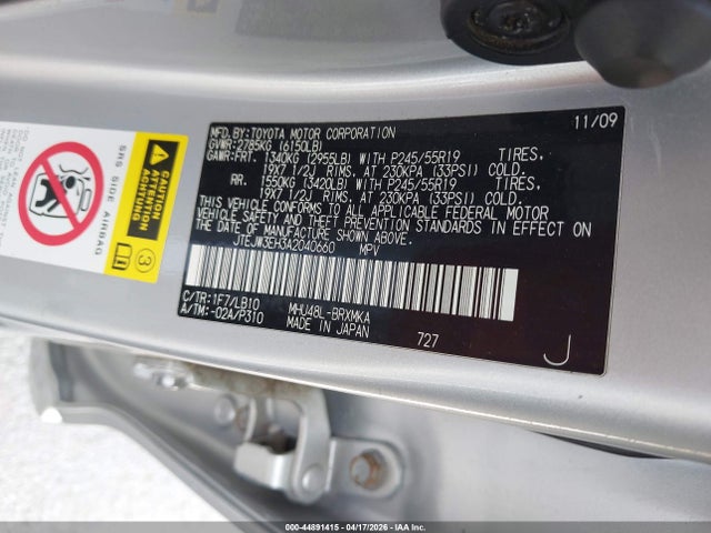 Toyota Highlander Limited V6