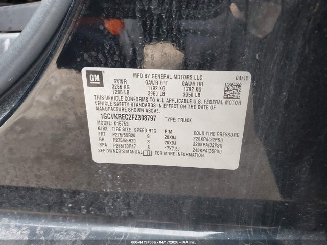 Chevrolet Silverado 1500 2lt