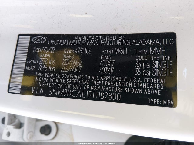 Hyundai TUCSON Sel