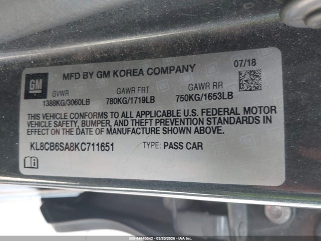 Chevrolet Spark Ls Cvt