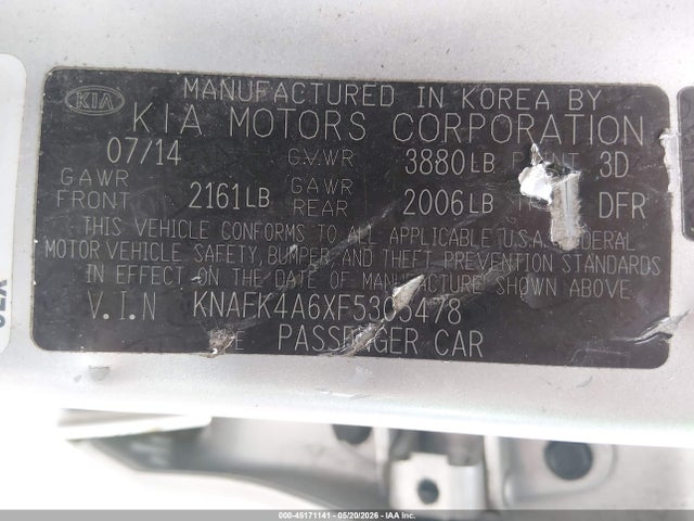 Kia Forte Lx