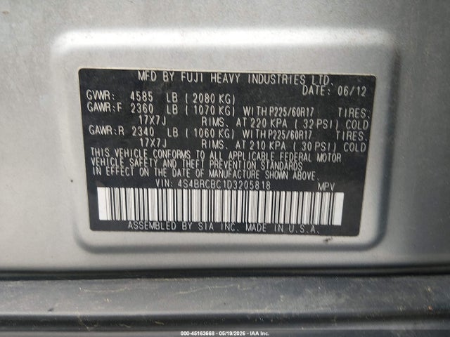 Subaru Outback 2.5i Premium