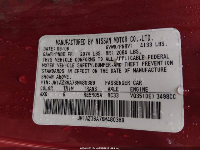 Nissan 350Z Touring