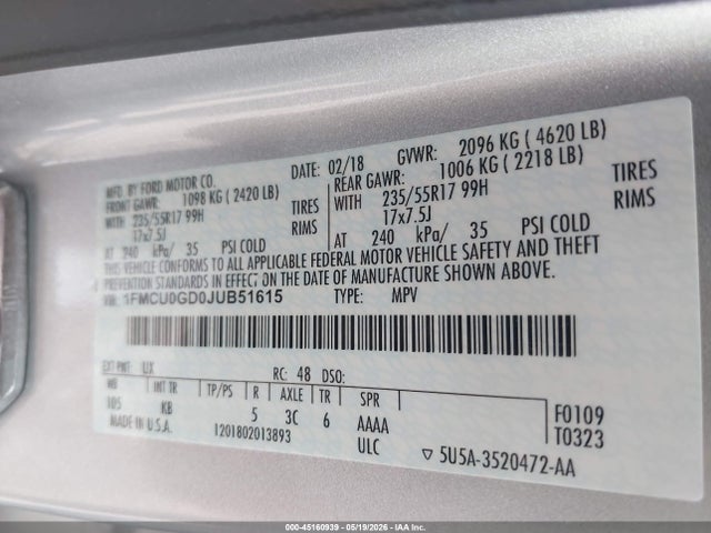 Ford Escape Se