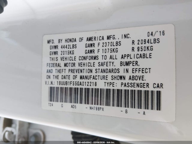 Acura TLX Tech