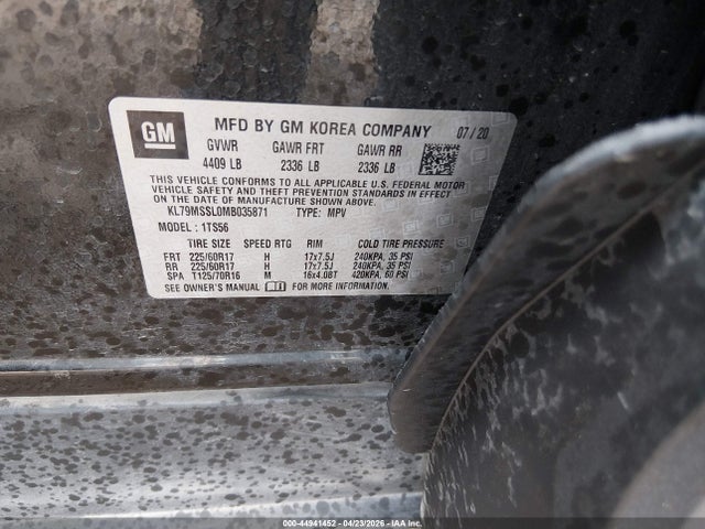 Chevrolet Trailblazer Awd Activ