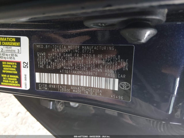 Toyota Camry Se