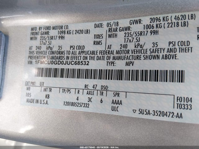 Ford Escape Se