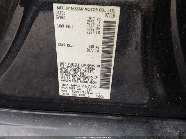 Nissan Altima 2.5 S