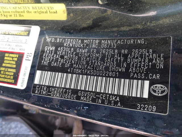 Toyota Camry Se V6