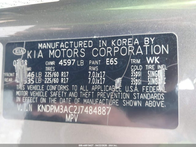 Kia Sportage Lx